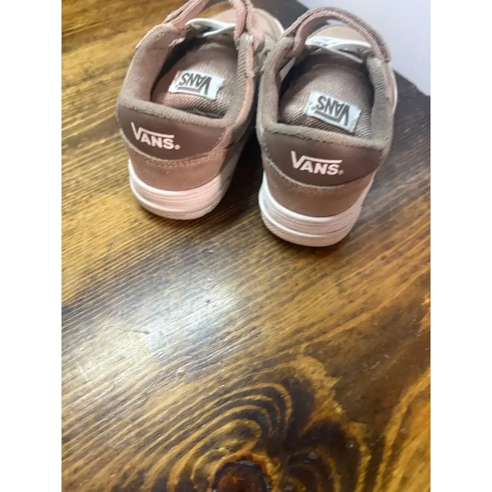 Vans tan sneakers toddler size 9